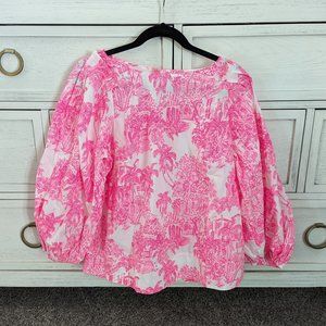 Lily Pullitzer NWT Spring Blouse